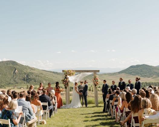 Big Sky, Better Party: Inside a Wedding at One of Colorado's Most Beautiful Ranch Venues
