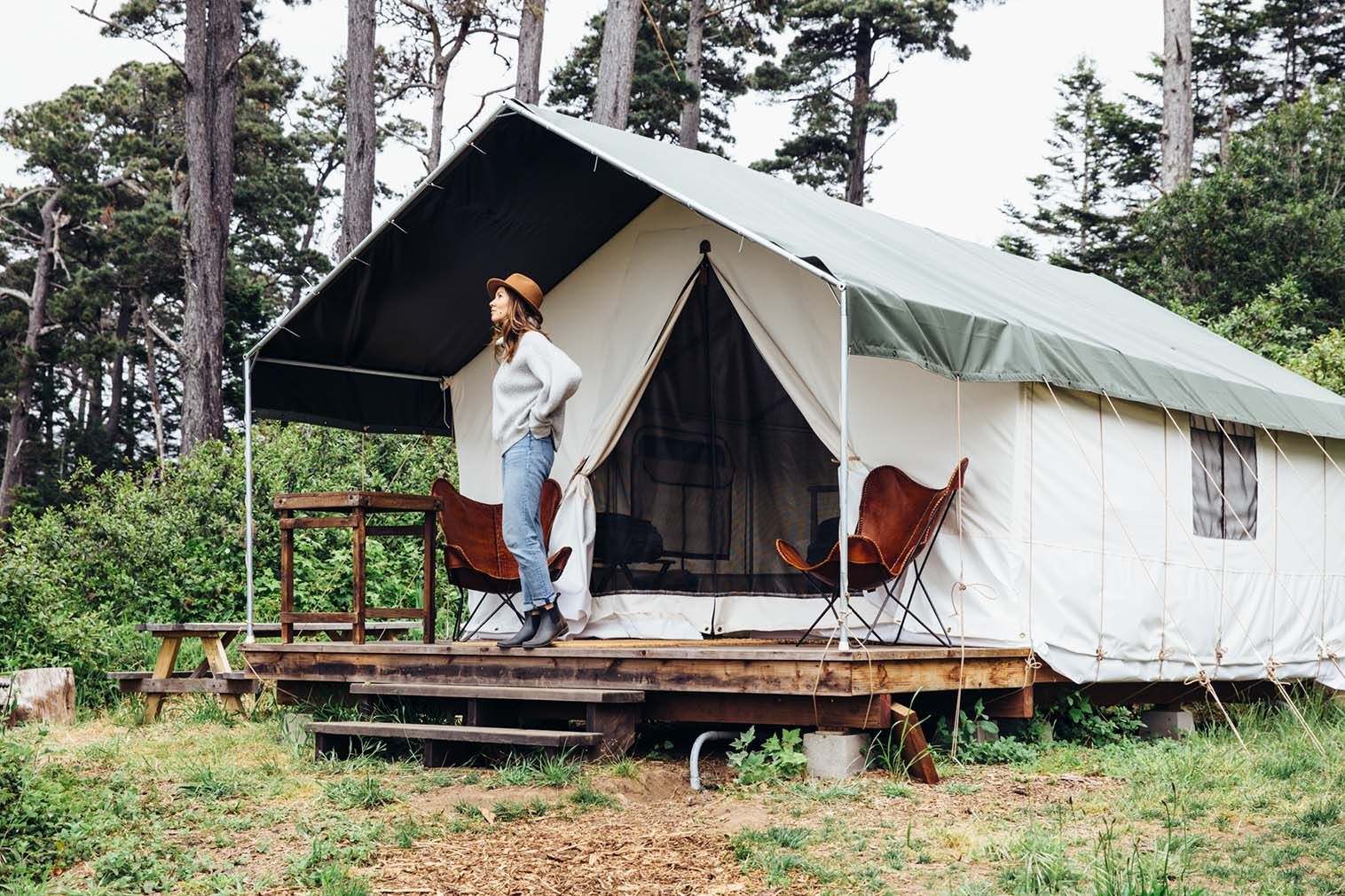 Calling All Glampers: Now Through November, Save 50% on a Night in the Redwoods