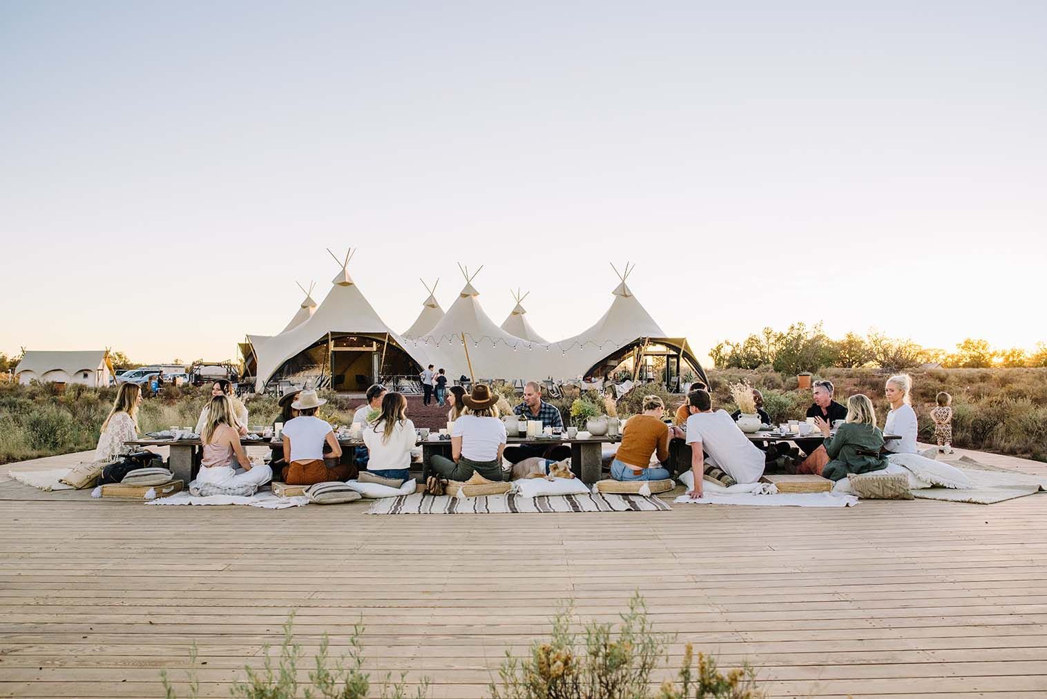 We Drove 560 Miles and Threw a Dinner Party Under the Stars