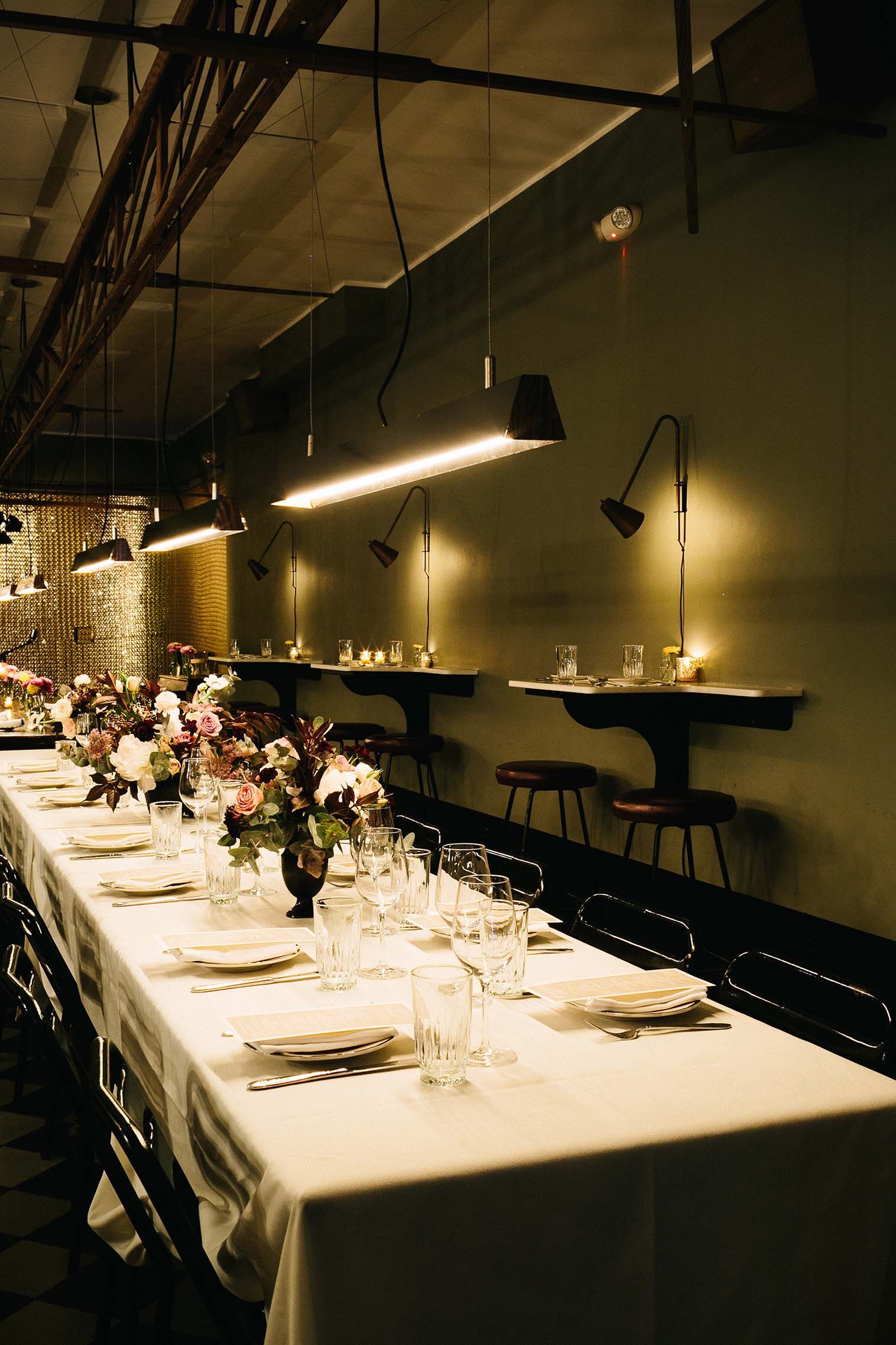 This Group of Creatives Had the Chicest Dinner Party at an Italian Restaurant