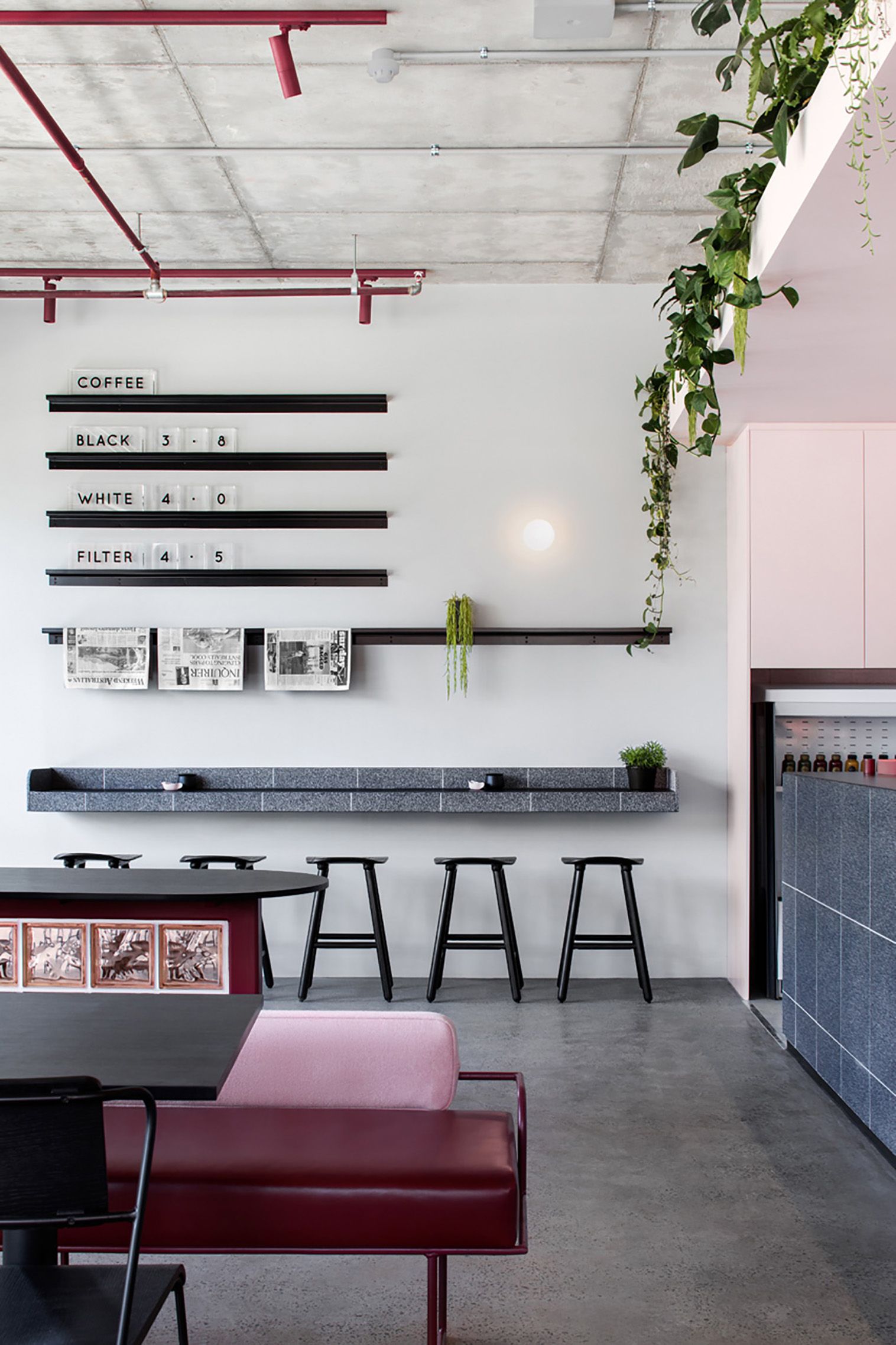 No Need for Rose-Colored Glasses at This Perky Melbourne Café