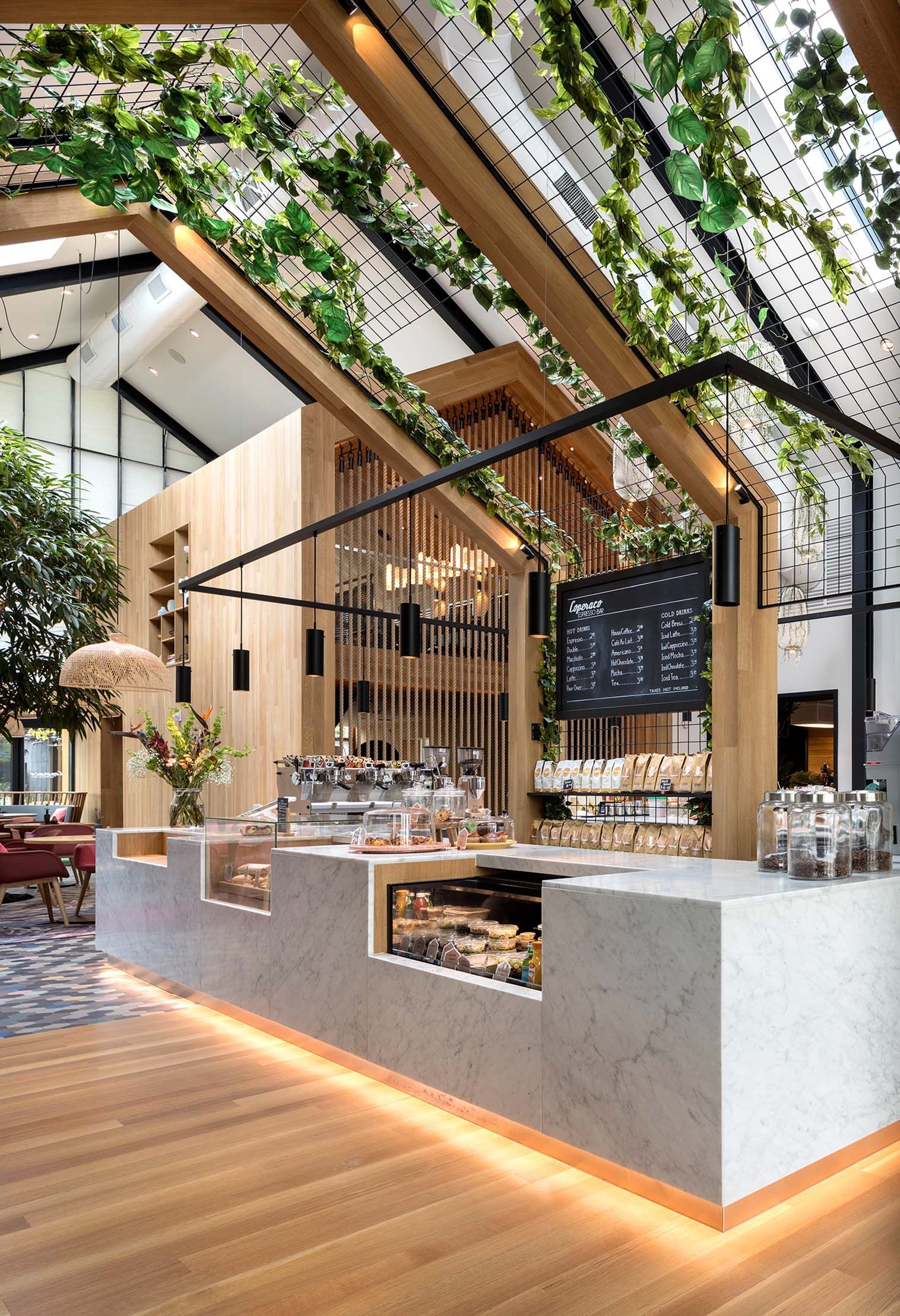 You Can Live Above This Gorgeous Treehouse Inspired Café in New Jersey