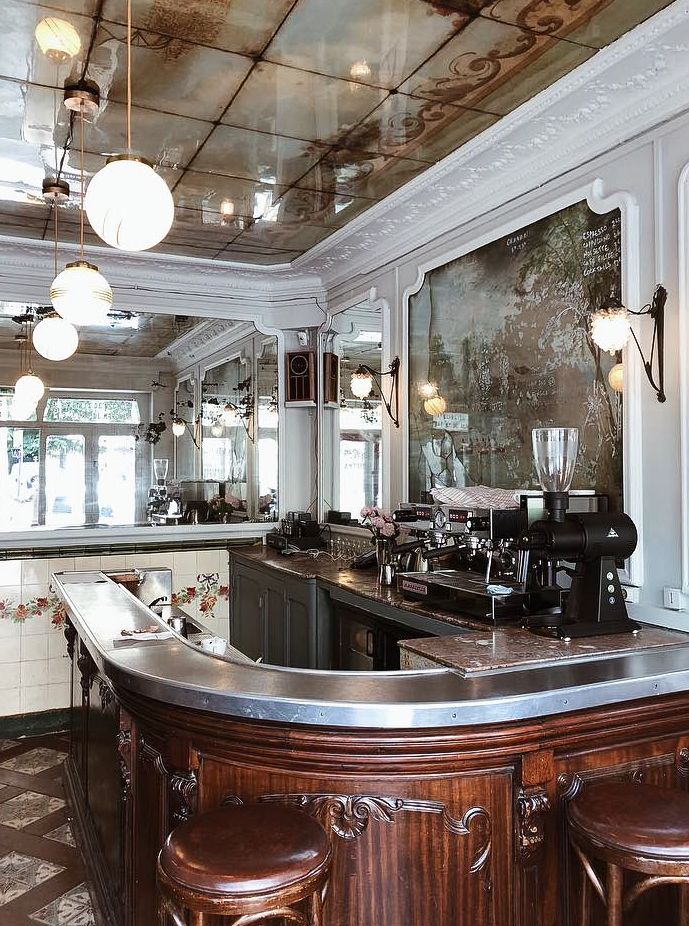 This Brand New Parisian Café Is Nailing the Timeless Look