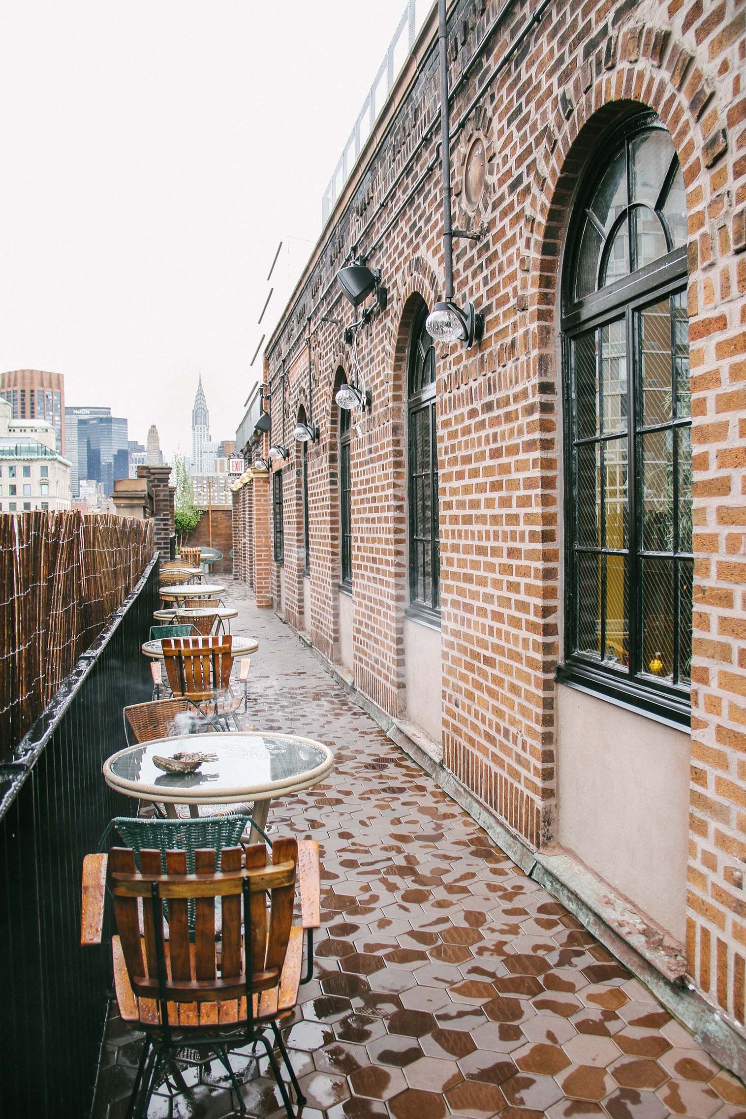 For Warmer Days: An Inside Look at NYC's New Tropical Rooftop Bar