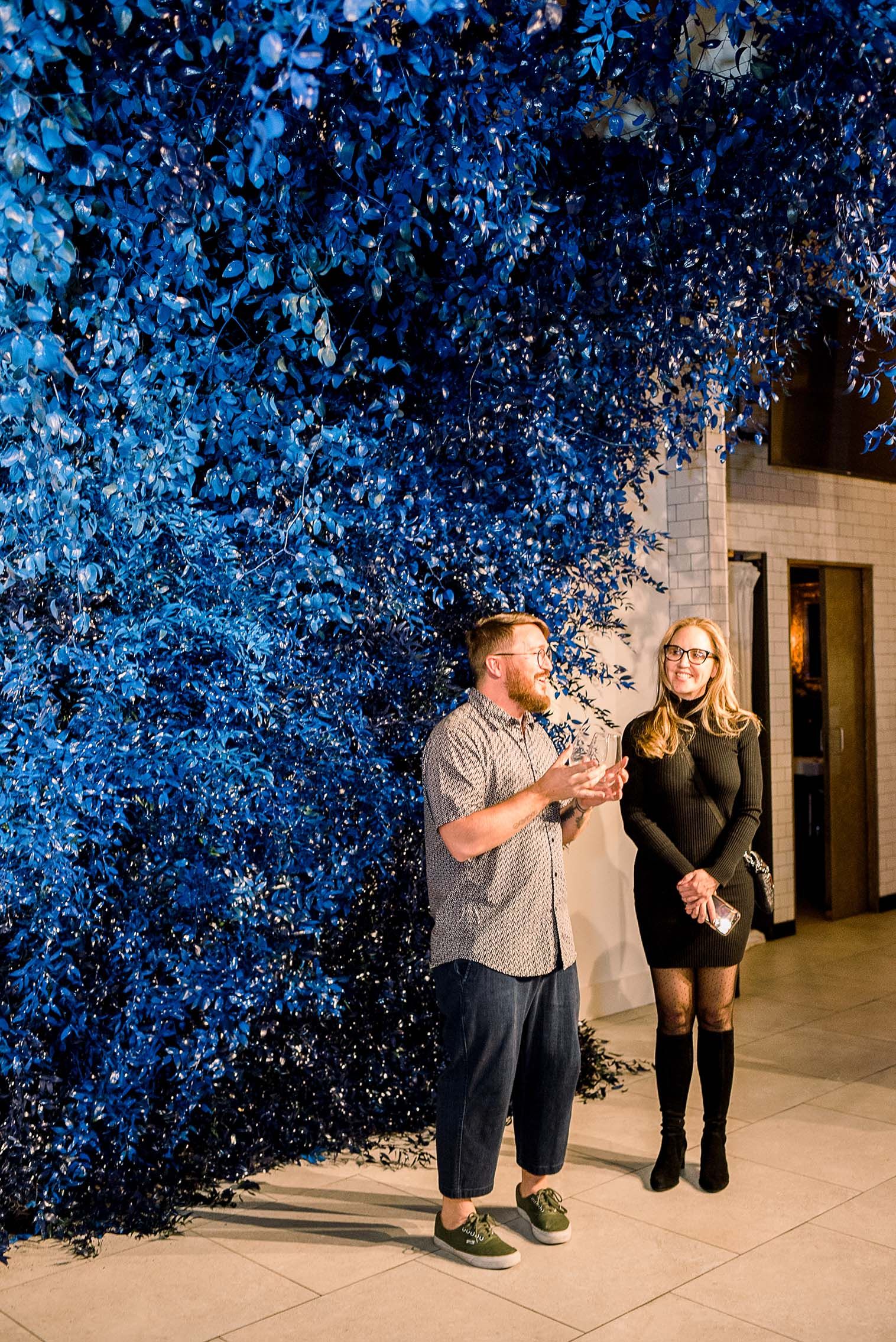 50 Shades of Blue: See How This Dinner Party Embraced 2019's Tonal Trend