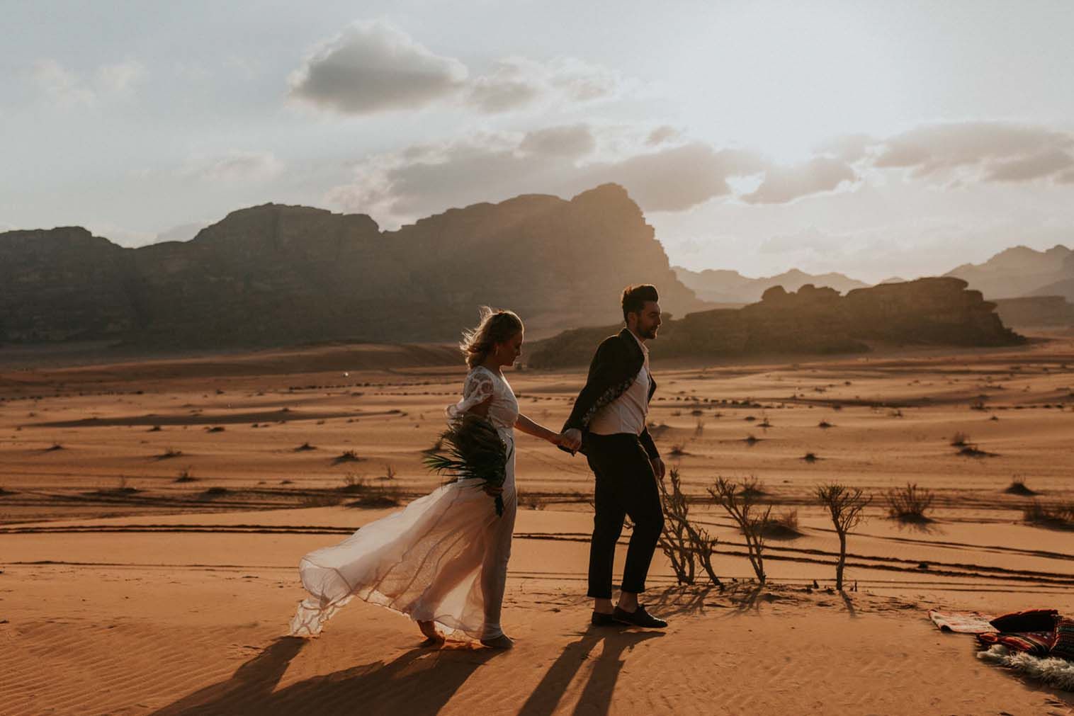 This Vow Renewal in the Wadi Rum Desert Will Inspire You to Plan One ASAP