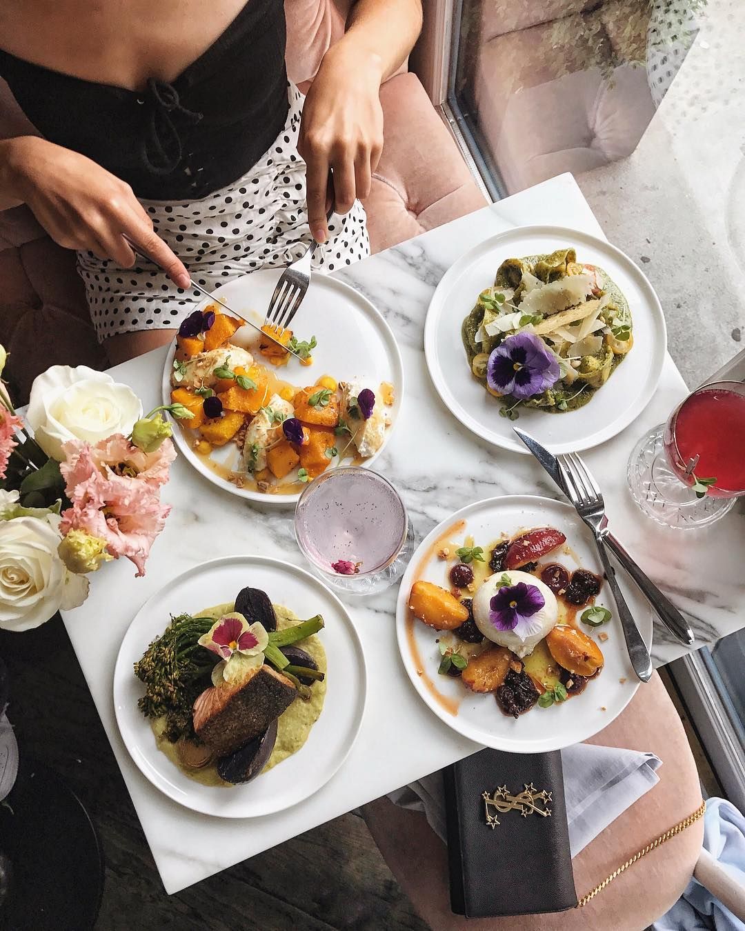 Brunch at this Blush Pink Cocktail Bar with Your Ladies this Weekend