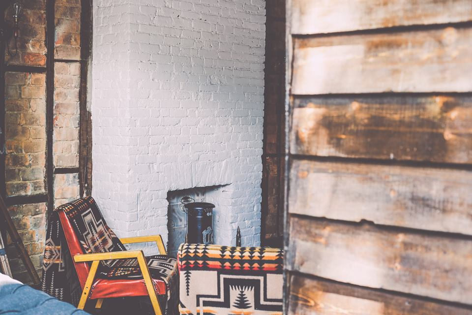 Gather at this Williamsburg B & B. Adirondack Cowboy Sensibility included.