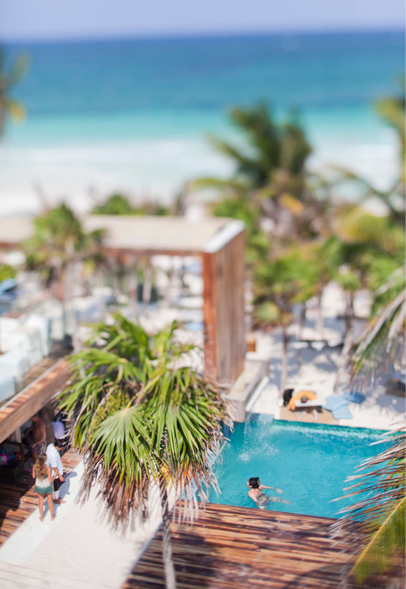 A Colorful Mexico Beach Bash at Be Tulum