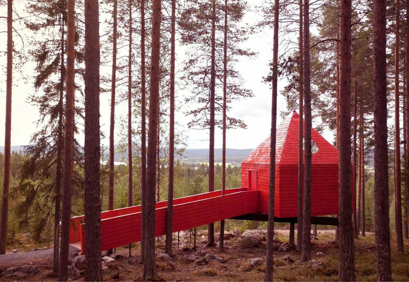 History Lesson: This Couple Built a Hotel up in the Trees