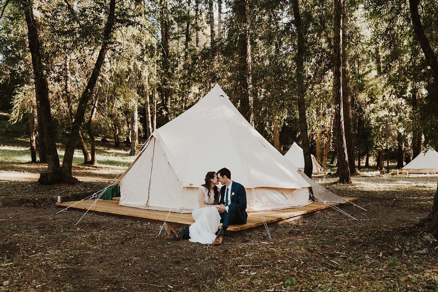 An Earthy, Natural Wedding in the California Redwoods