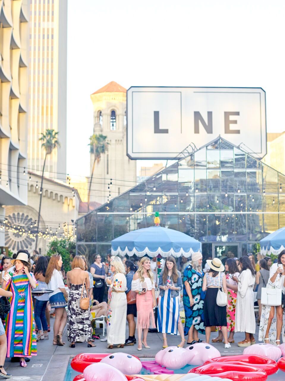 Pool Party Product Launch With the Ban.do Babes at The Line Hotel