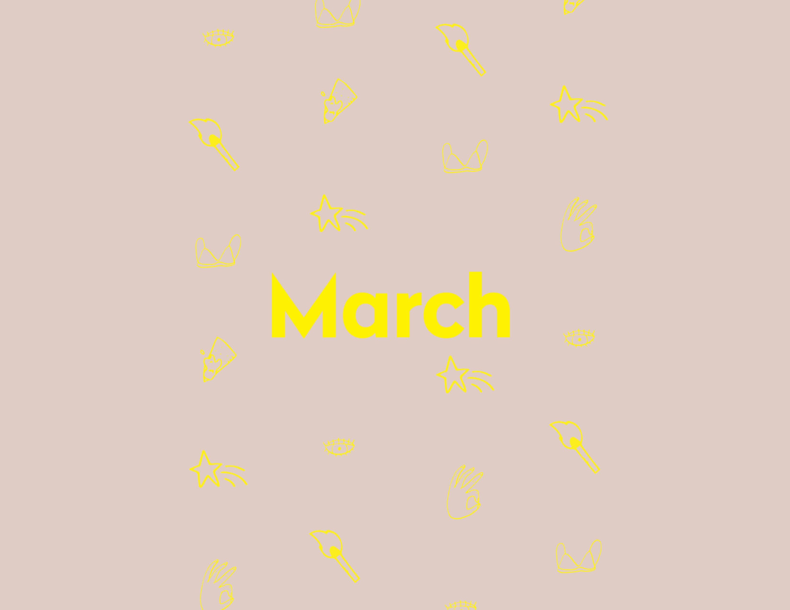 Hello, #Holidays: Download TVR’s March, 2018 Wallpaper Calendar