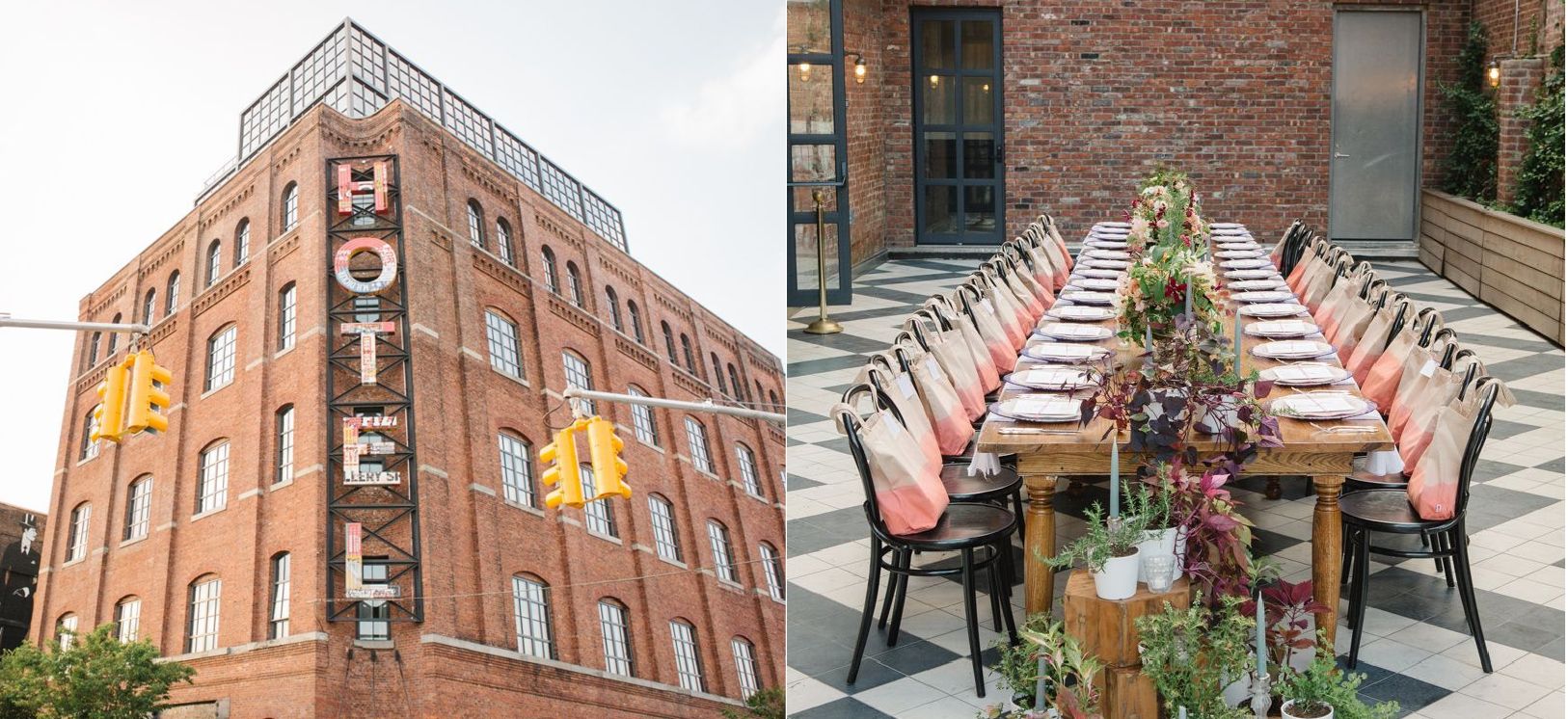 An Urban Garden Gathering at Brooklyn Venue Wythe Hotel