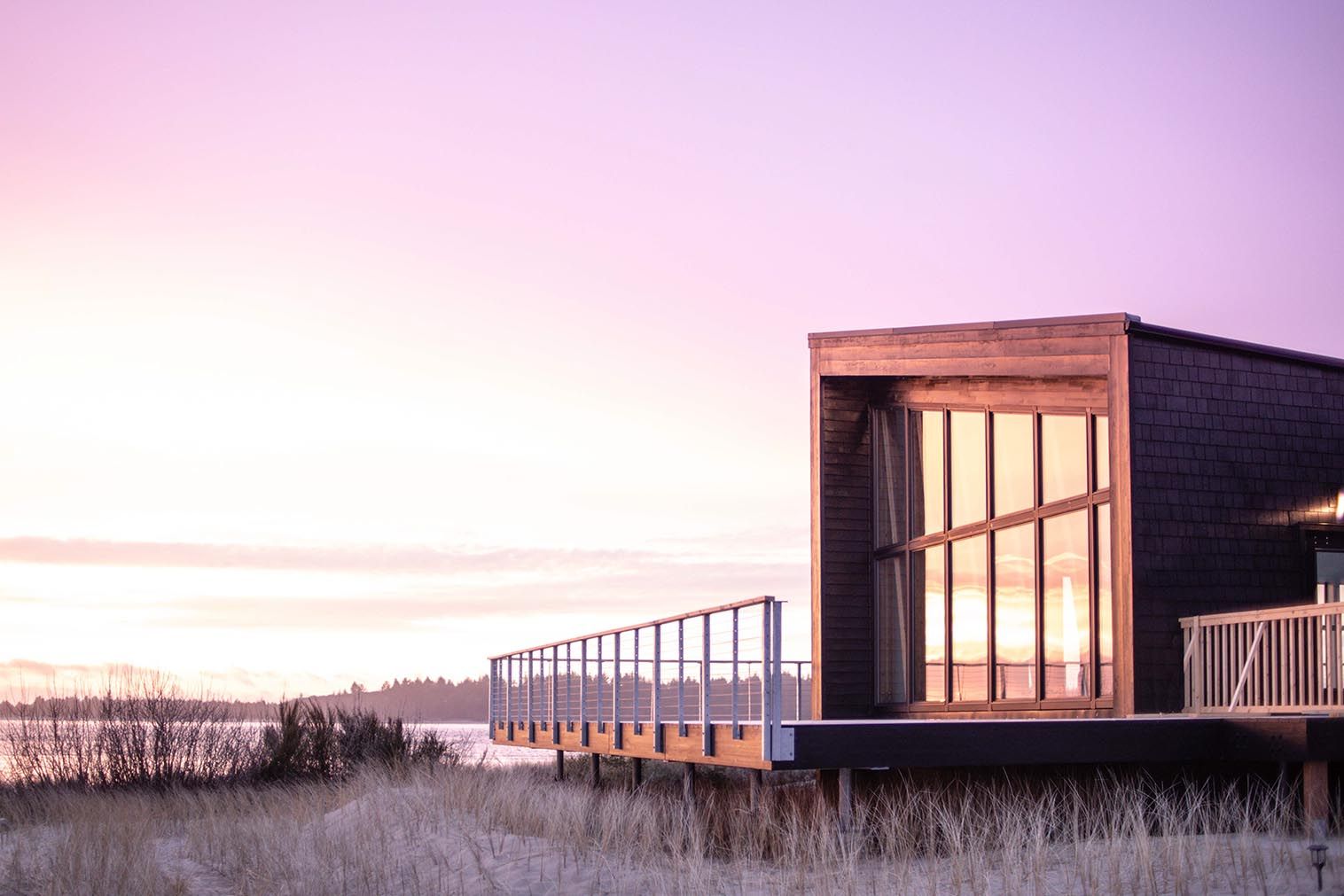 Considering a Coastal Getaway for Your Birthday? Here’s a Modern Cabin You’ll Love