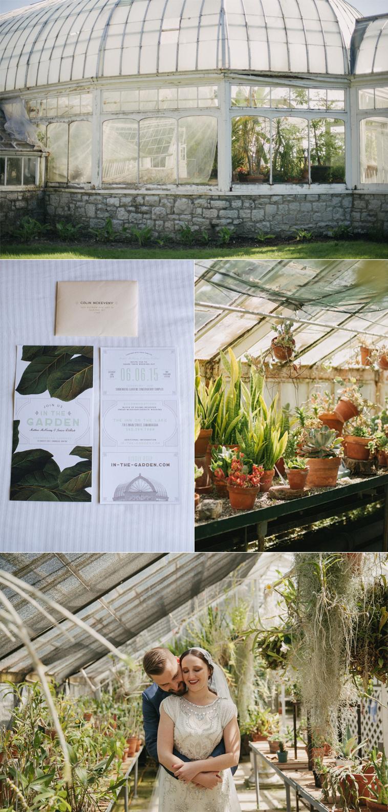 Greenhouse Wedding At Sonnenberg Gardens By The Daring Wanderer