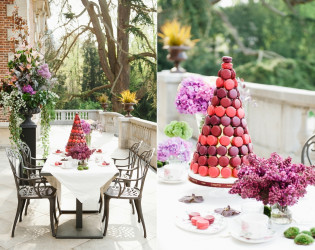 wedding_macaron_cake Château Bouffémont