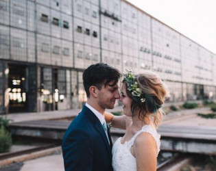 industrial-new-mexico-warehouse-wedding-alyssa-mat-10 The Blacksmith Shop at The Yards