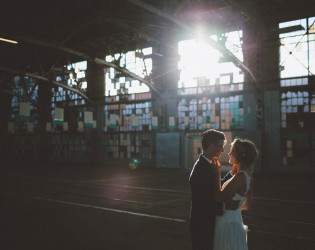 industrial-new-mexico-warehouse-wedding-alyssa-mat-16 The Blacksmith Shop at The Yards