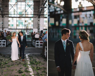 industrial-new-mexico-warehouse-wedding-alyssa-mat-9 The Blacksmith Shop at The Yards