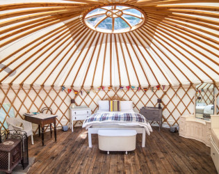 cedar The Yurt Retreat