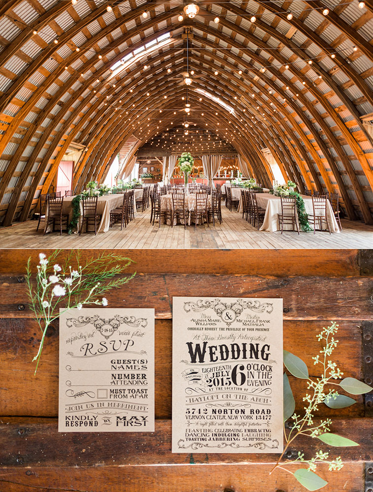 Barn Wedding at Hayloft on the Arch