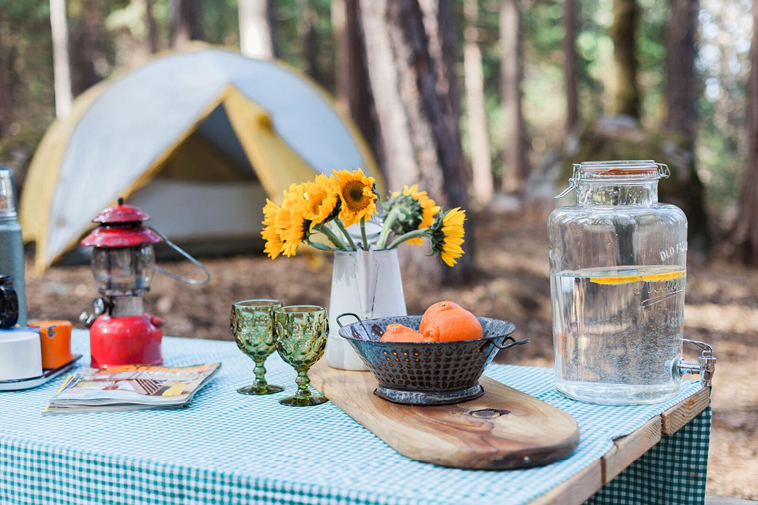 Girls Getaway at Inn Town Campground in Nevada City, CA