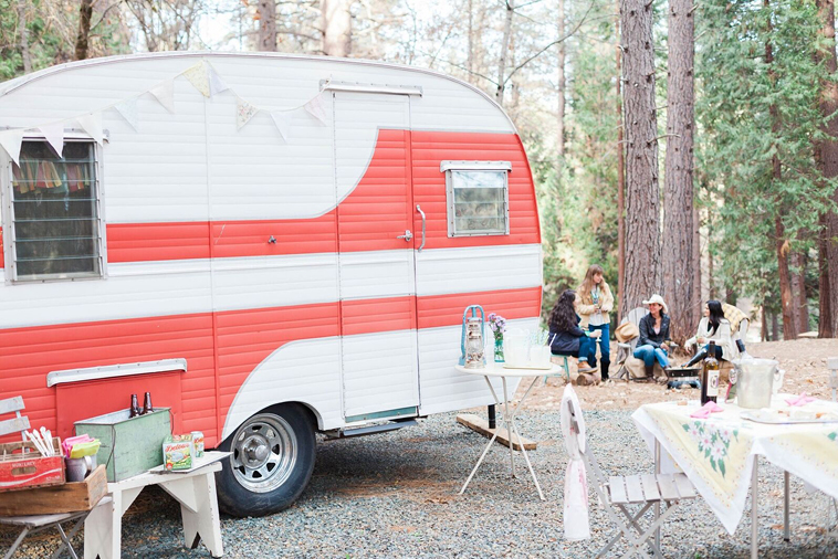 Girls Getaway at Inn Town Campground in Nevada City, CA