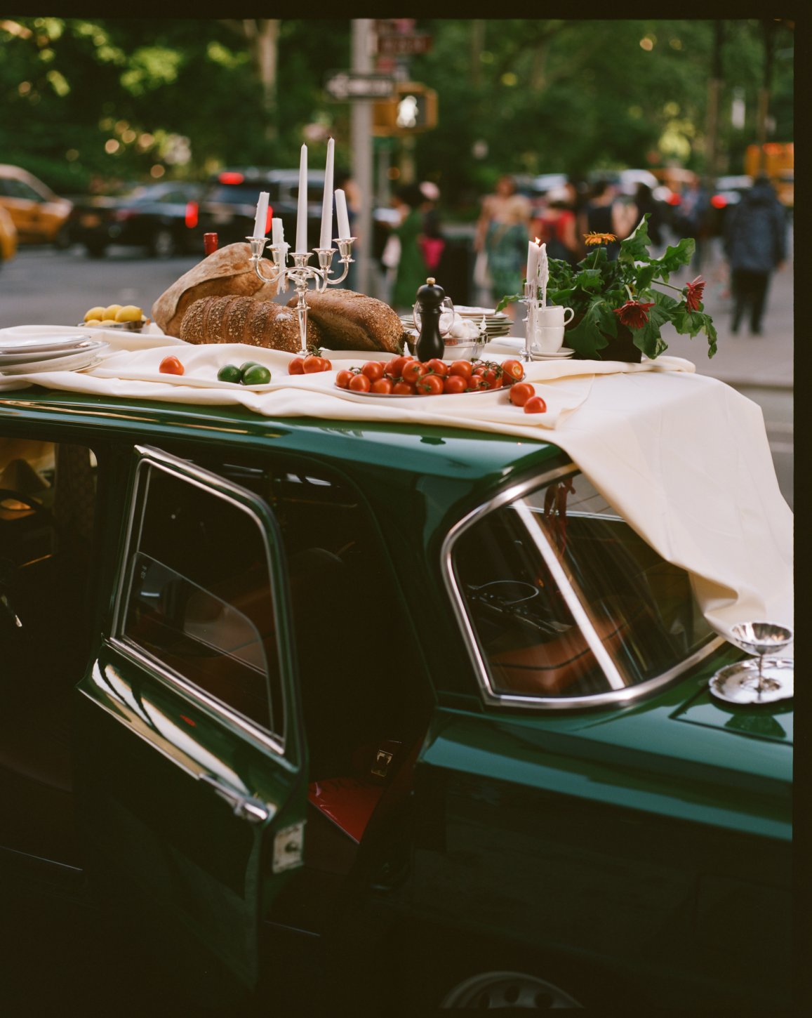 A Vintage Alfa Romeo, a Tuscan Feast, & the Future of Event Design, All Parked on Fifth Avenue