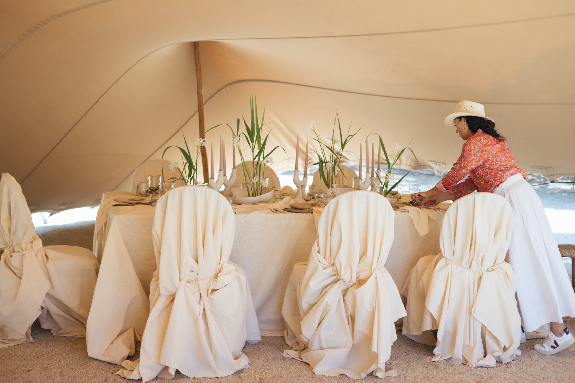 A Spectacular Dinner Party in Mexico Held at a Garden Venue with a World Famous Chef