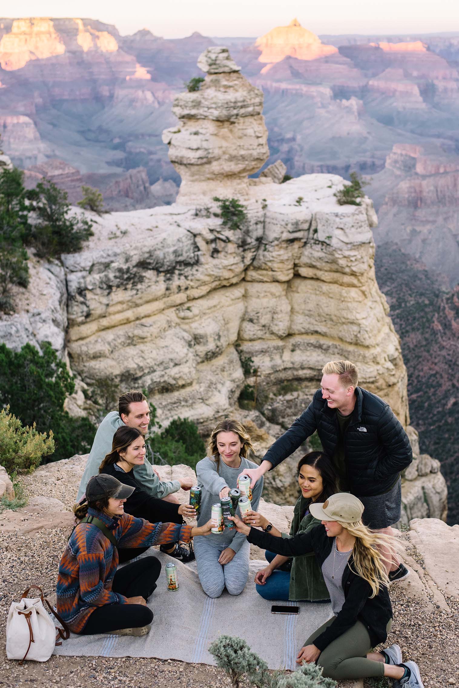 We Had a Picnic on the Edge of the Grand Canyon