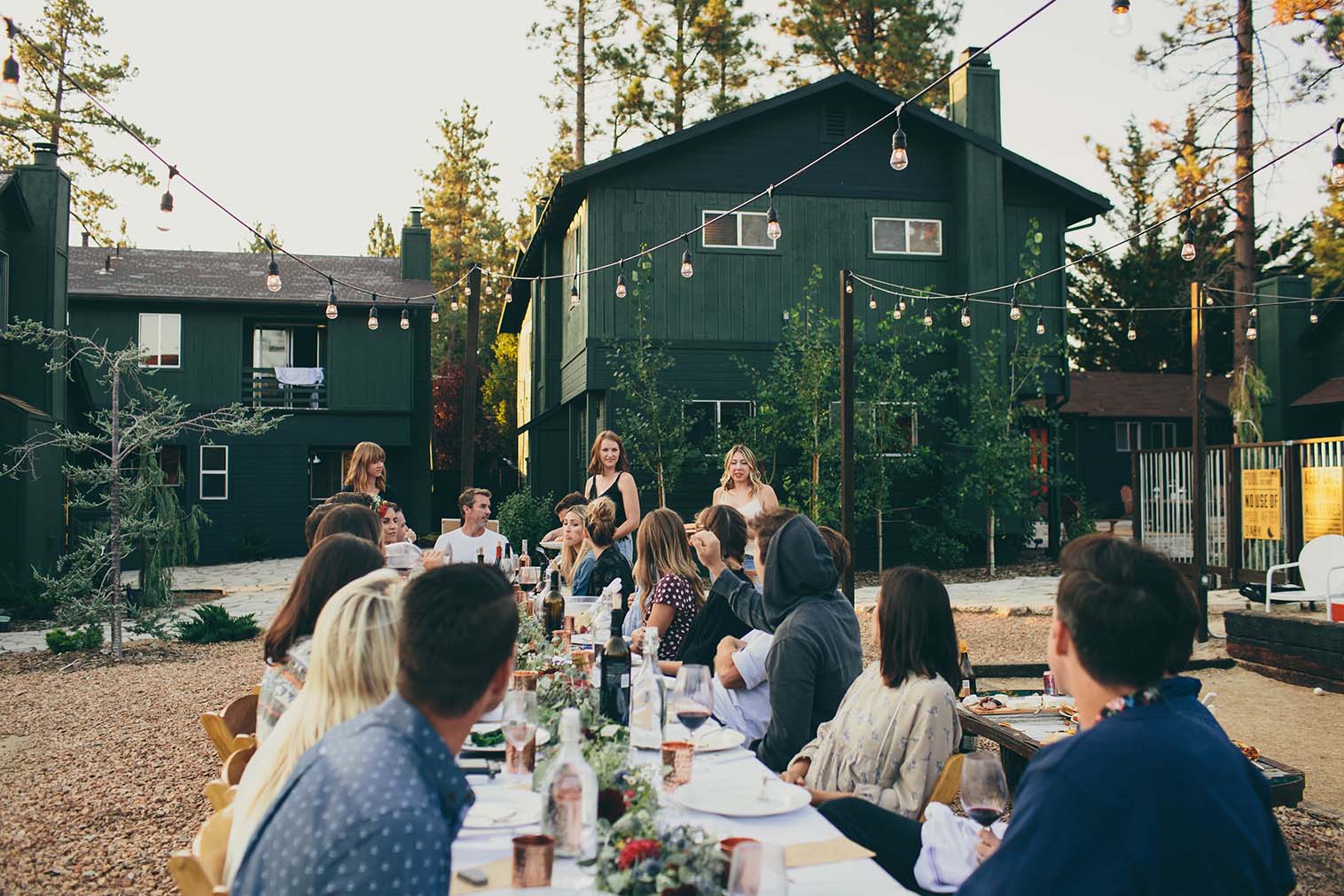 A Party Spot in The California Mountains, Cabins Included
