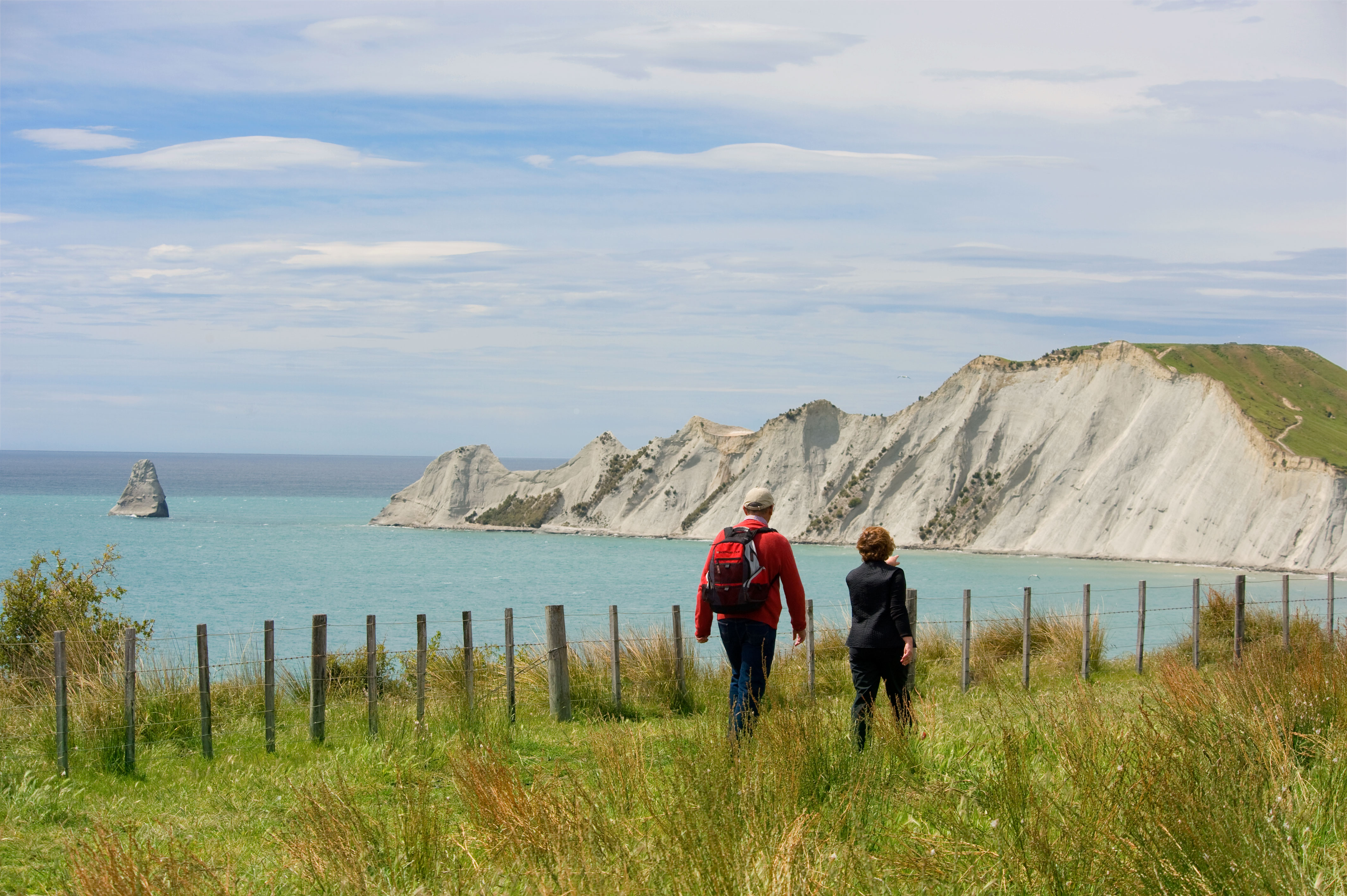 Hiking trails at Cape Kidnappers