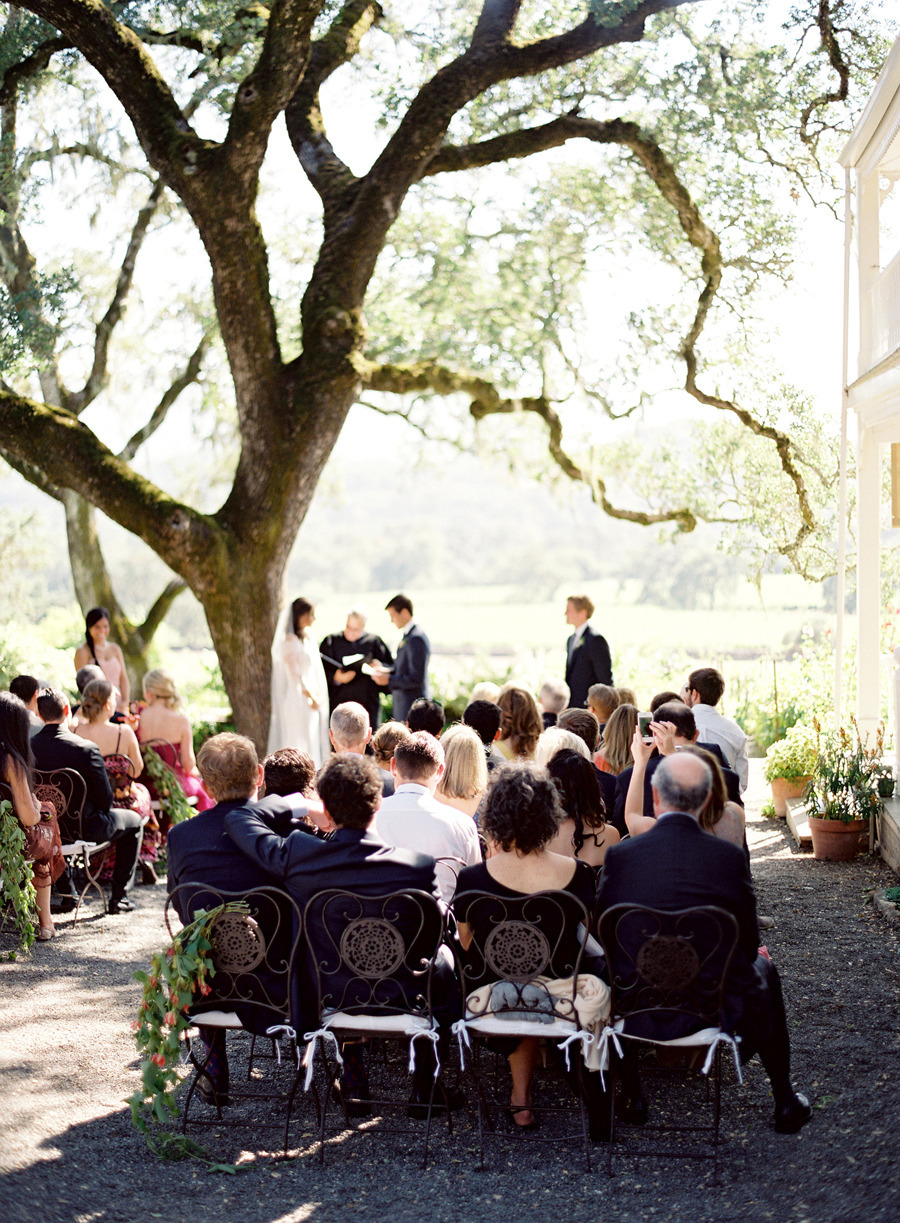Sonoma ceremony venue designed by Flowerwild and Rosemary Events