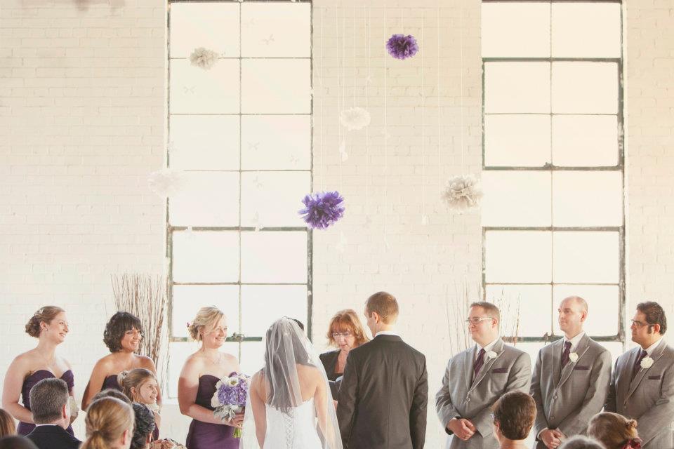 Loft Wedding Ceremony