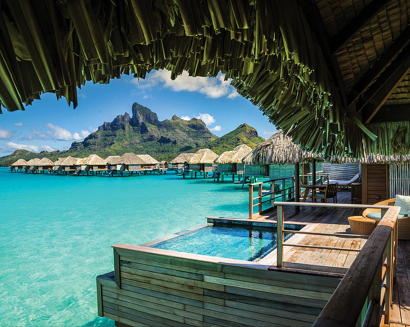 Two-Bedroom Herenui Overwater Bungalow Suite