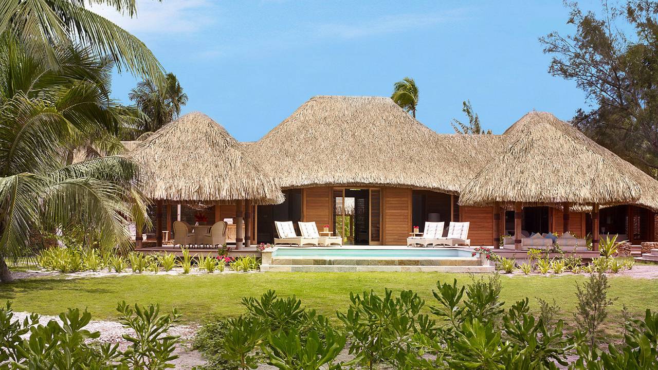 One-Bedroom, Two-Bedroom, Three-Bedroom Beachfront Villa Estate