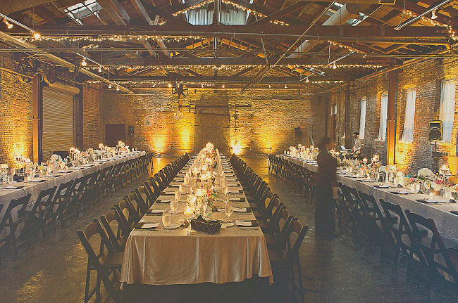 There are two adjoining venue spaces – 4,600 and 4,100 square feet, respectively – separated or combined.