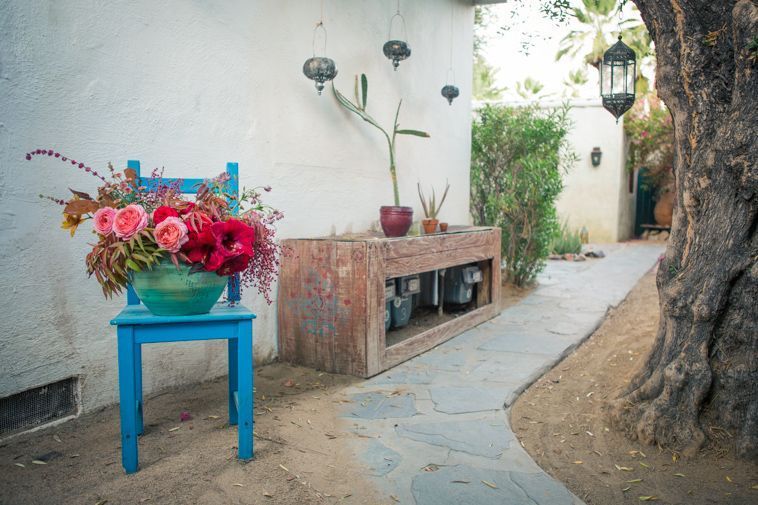 Flowers by Shotgun floral studio.