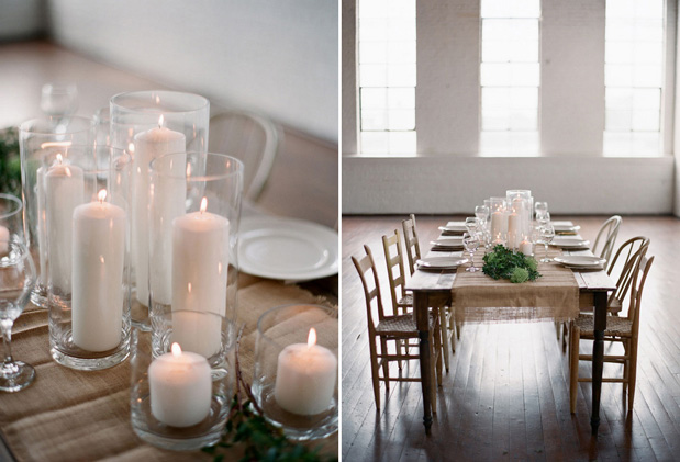 Modern Wedding Tablescape