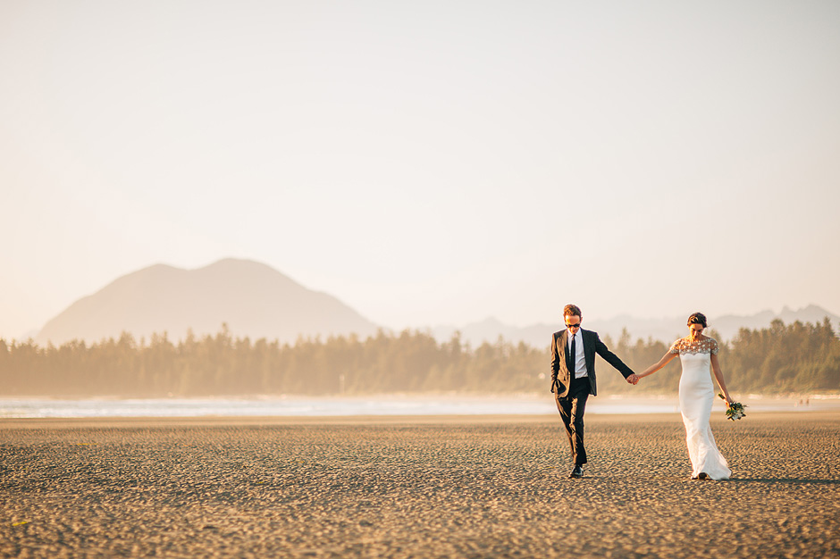 After your rainforest wedding host a reception on the beach.