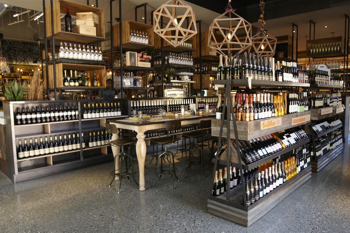 One of Orange County’s only retail wine shop and restaurant-in-one concepts.