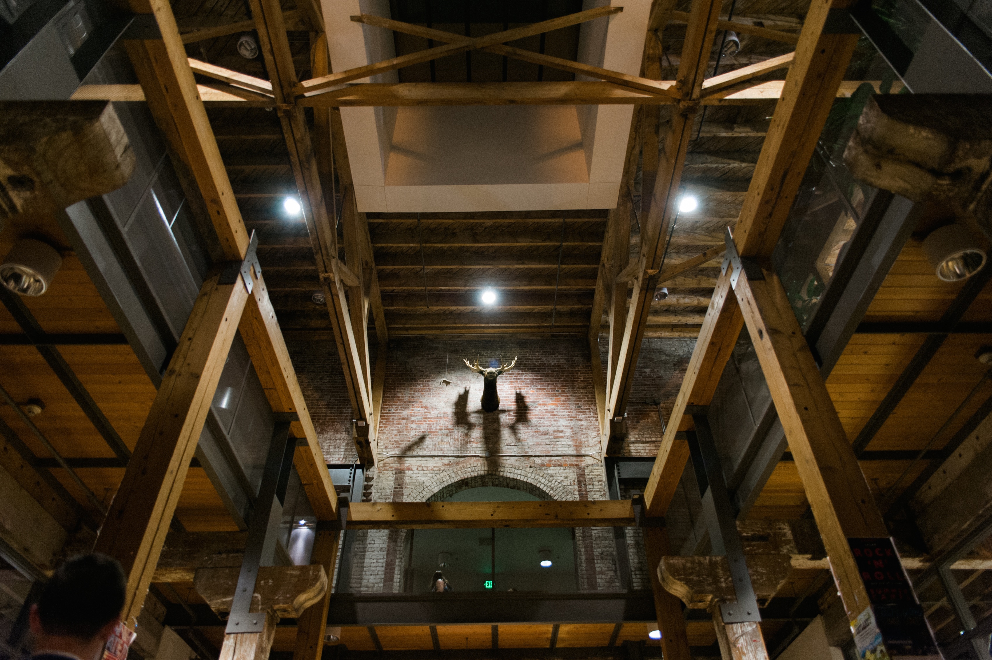 view of the second floor atrium