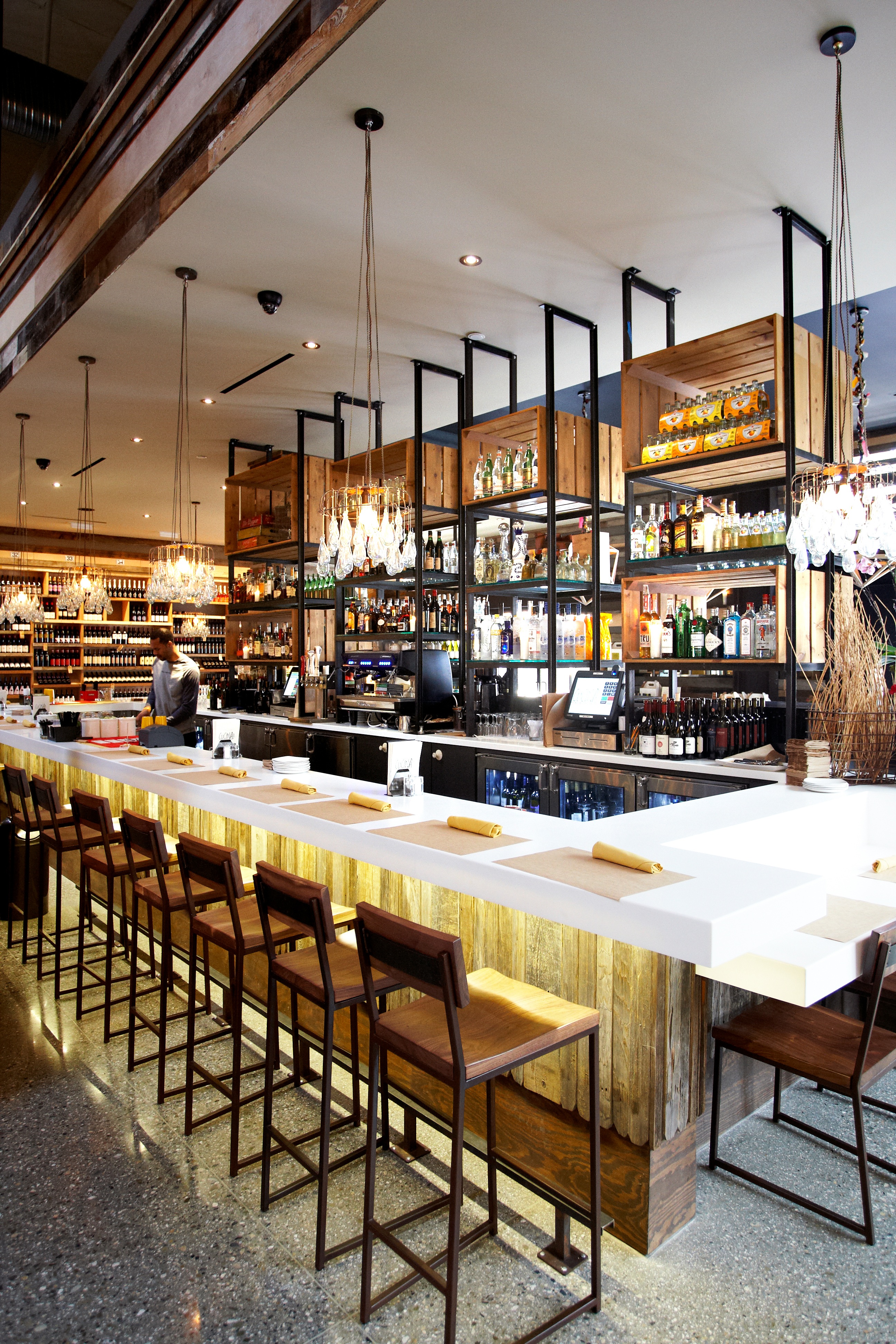 CUCINA enoteca’s bar menu is comprised of specialty cocktails, artisan beers and house-infused liquors.