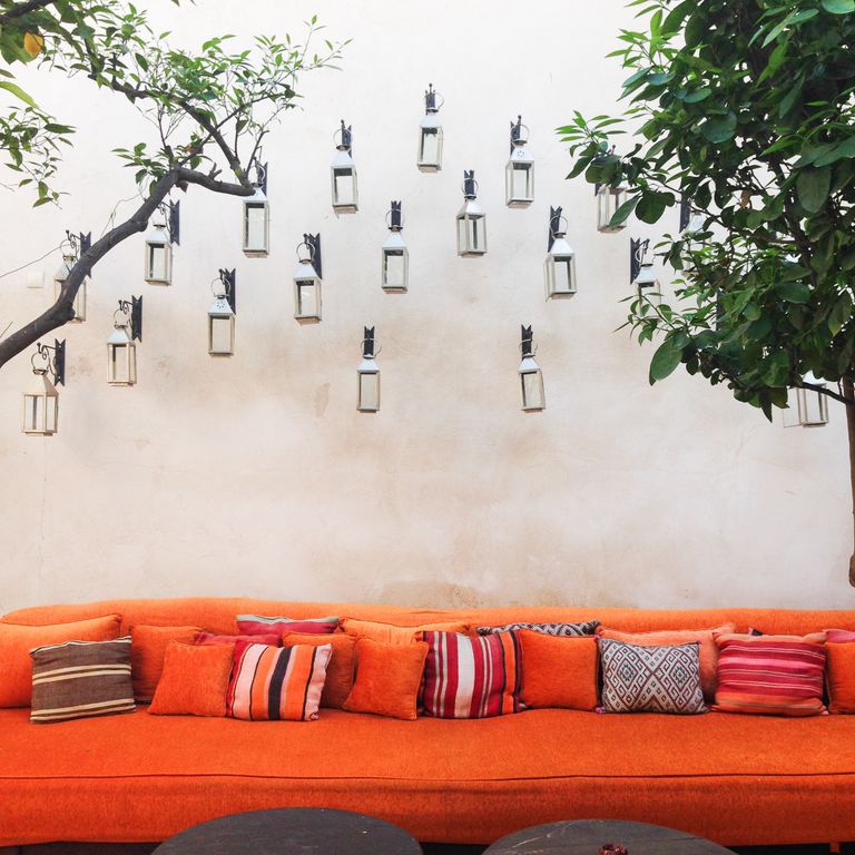Gorgeous citrus shades compliment muted desert tones making El Fenn the ultimate in stylish soiree escapes.