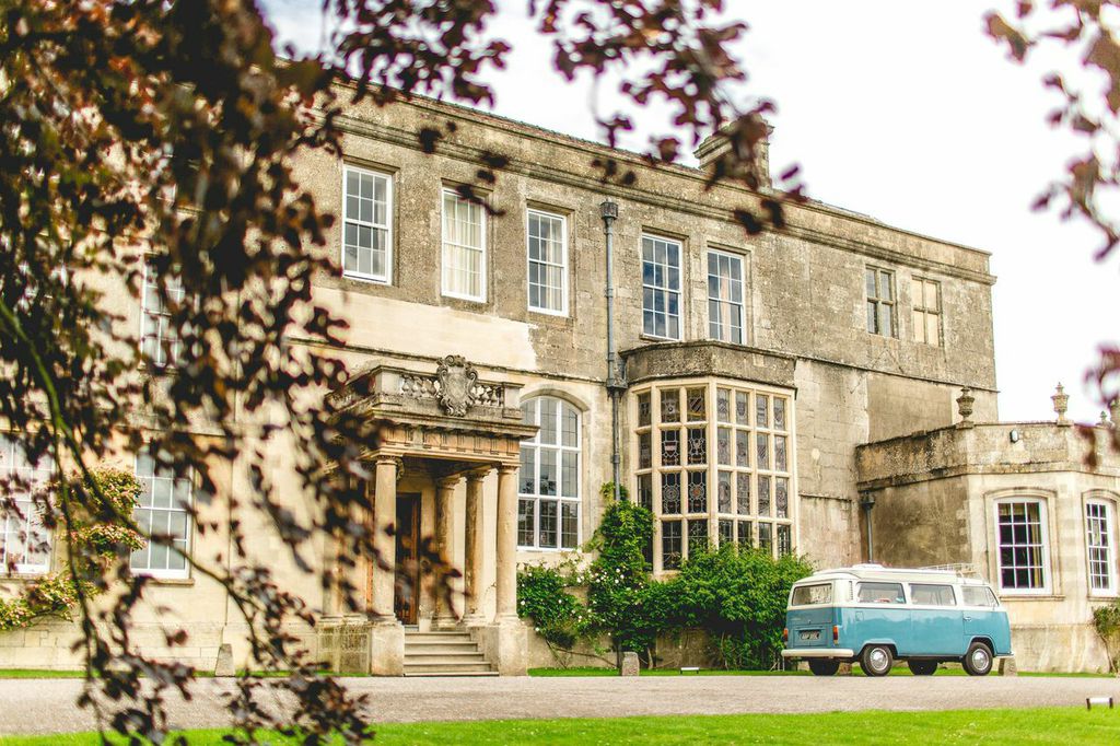 The gorgeous exterior of the mansion dating back to the 1500's.
