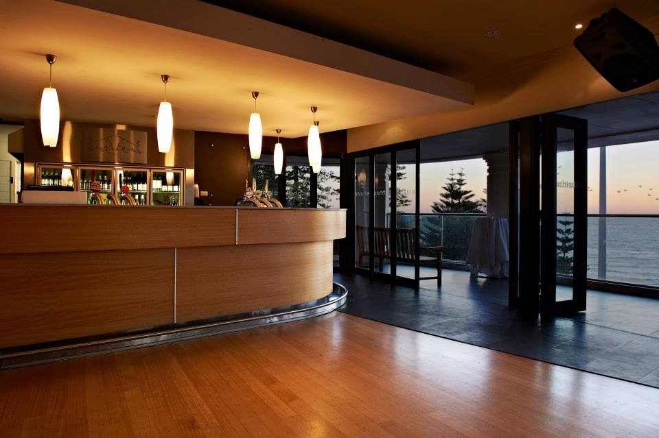 The Sunsets Room features a private bar and wide balcony with stunning views over the Indian Ocean. Perfect for events of 30 to 250 guests.