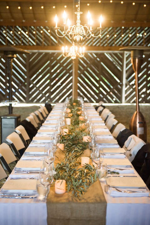 Reception in Barn