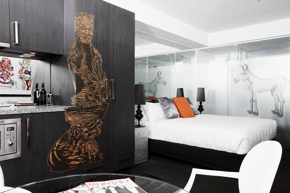 The eclectic yet modern Street Art Suite