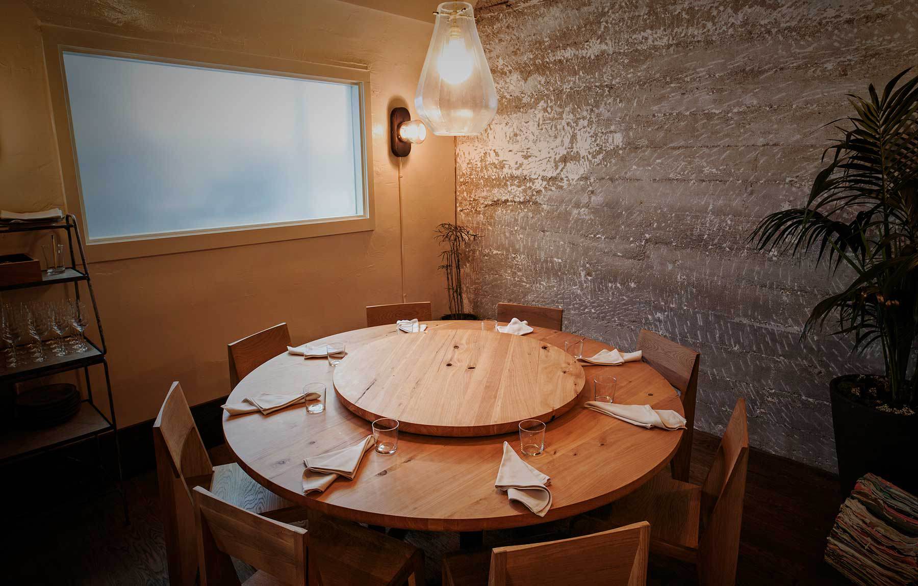 Family Style Dinner Table